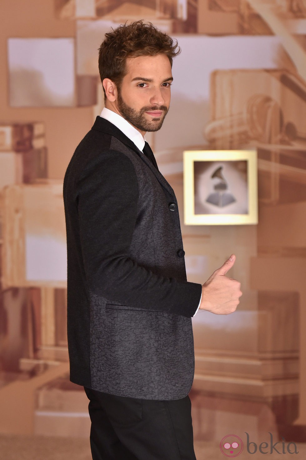 Pablo Alborán en la entrega de los Premios Grammy Latino 2014