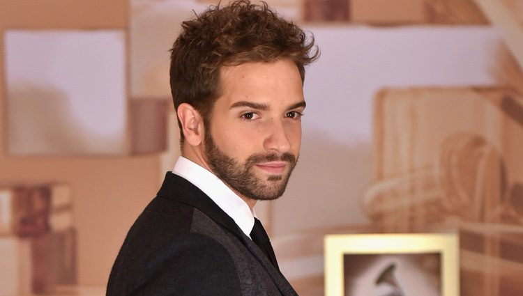 Pablo Alborán en la entrega de los Premios Grammy Latino 2014