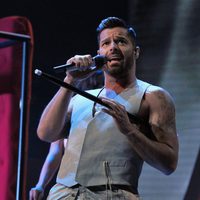 Ricky Martin en la entrega de los Premios Grammy Latino 2014