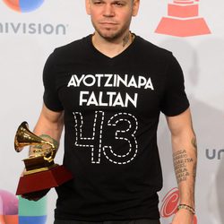 René Pérez en la entrega de los Premios Grammy Latino 2014