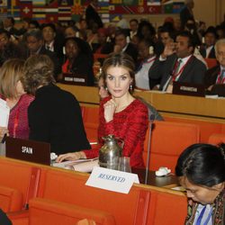 La Reina Letizia en la Conferencia sobre Nutrición de la FAO