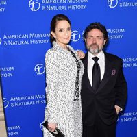 Tina Fey y Jeff Richmond en una gala del Museo de Historia Natural de Nueva York