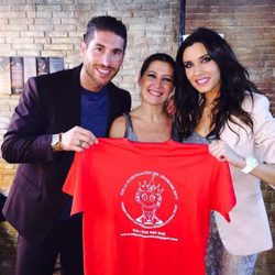 Pilar Rubio y Sergio Ramos arropan a Sara Baras en la lucha contra el sídrome del Rett