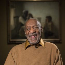 El actor Bill Cosby durante una entrevista en Washington