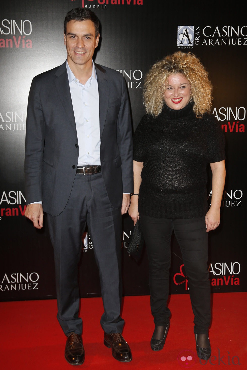 Pedro Sánchez en los Premios Antena de Oro 2014