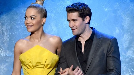 Rita Ora y Matthew Morrison en los American Music Awards 2014