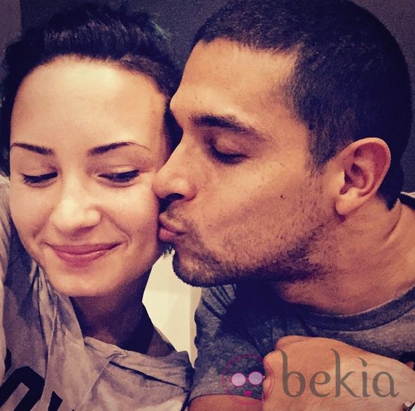 Demi Lovato y su novio Wilmer Valderrama