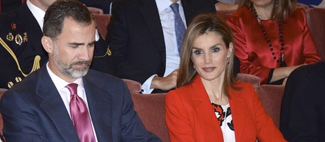 Los Reyes Felipe y Letizia en el 75 aniversario del CSIC