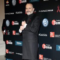 Miguel Bosé en una gala benéfica contra el Sida en Barcelona