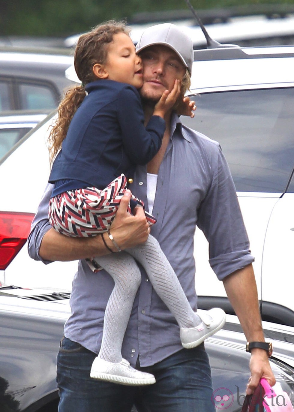 Gabriel Aubry y Nahla en Los Ángeles