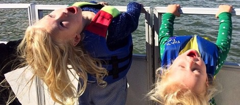 Los hijos de Jessica Simpson disfrutando de unas vacaciones