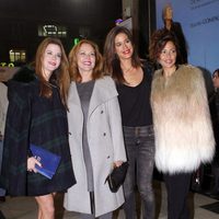 Amelia Bono, Ana Rodríguez, Isabel JIménez y Patricia Pérez en el concierto de Raphael