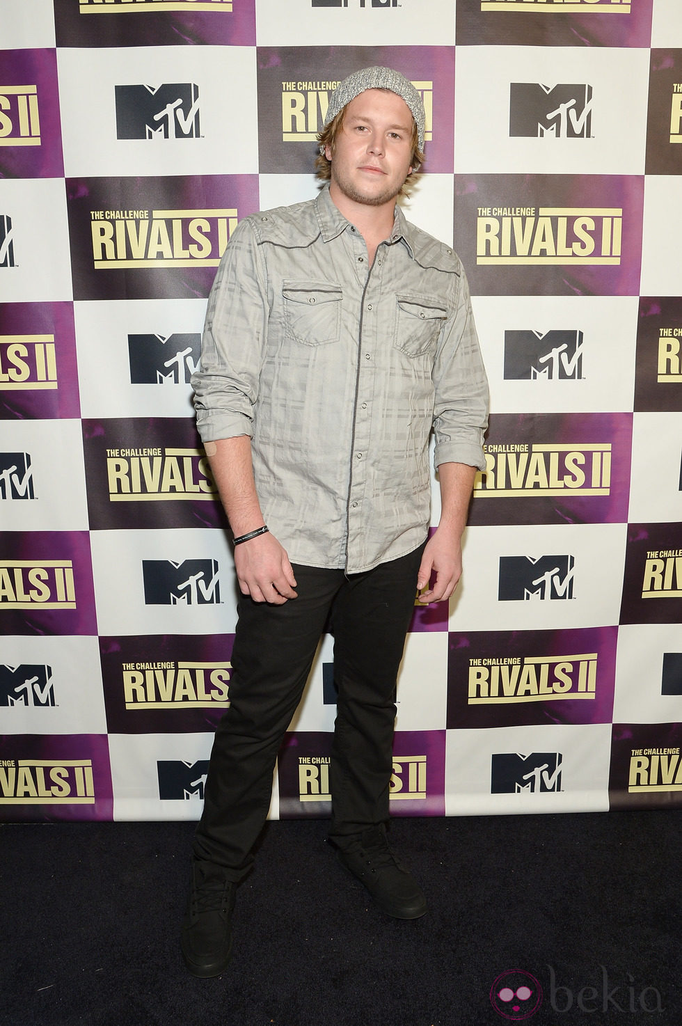 Ryan Knight en la presentación del episodio final de 'The Challenge: Rivals II