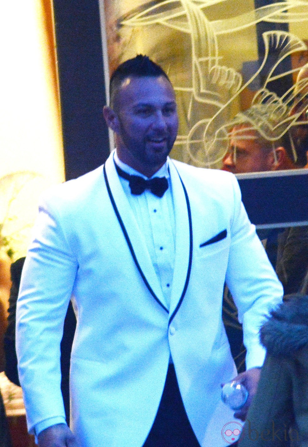 Roger Mathews en la boda de la estrella de 'Jersey Shore' Snooki y Jionni LaValle