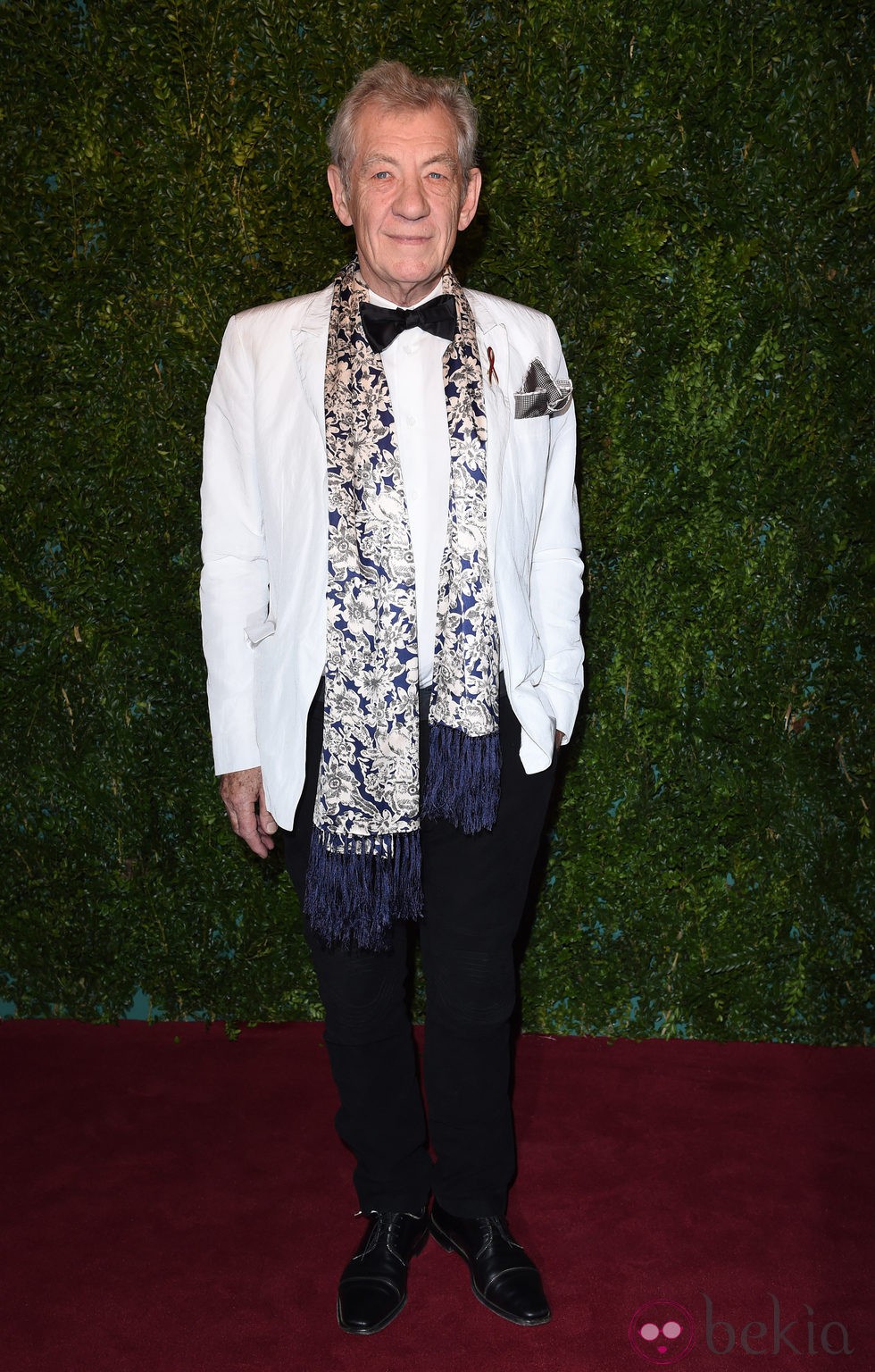 Ian McKellen en los Evening Standard Theatre Awards 2014