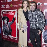 Raquel Sánchez Silva y Jorge Javier Vázquez en el reestreno de 'Miguel de Molina al desnudo'