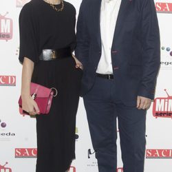 Marta Hazas y Javier Veiga en los Premios MiM Series 2014