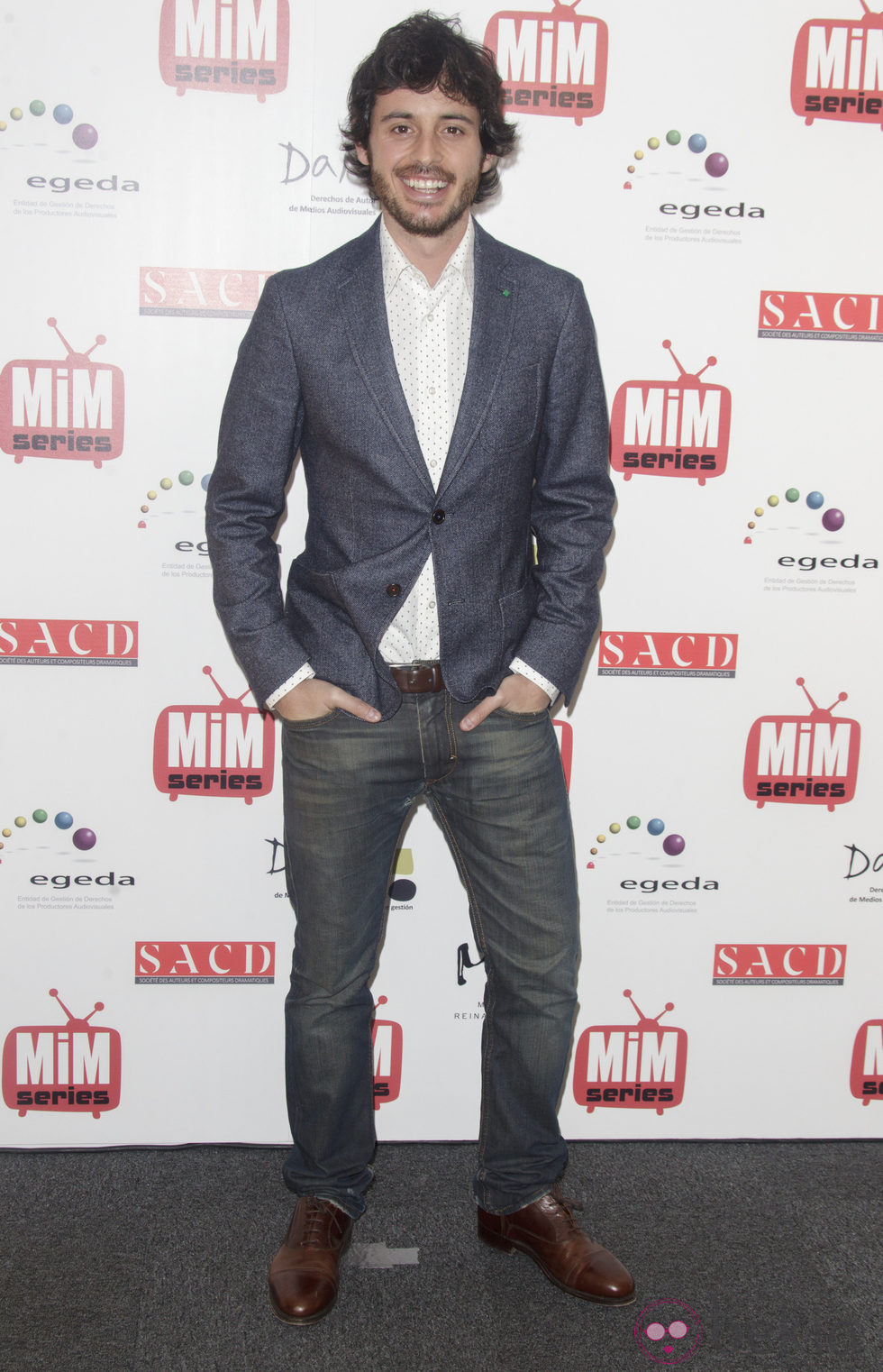 Javier Pereira en los Premios MiM Series 2014