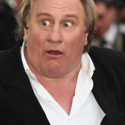 Gérard Depardieu en el Festival Internacional de Cine de Cannes 2014