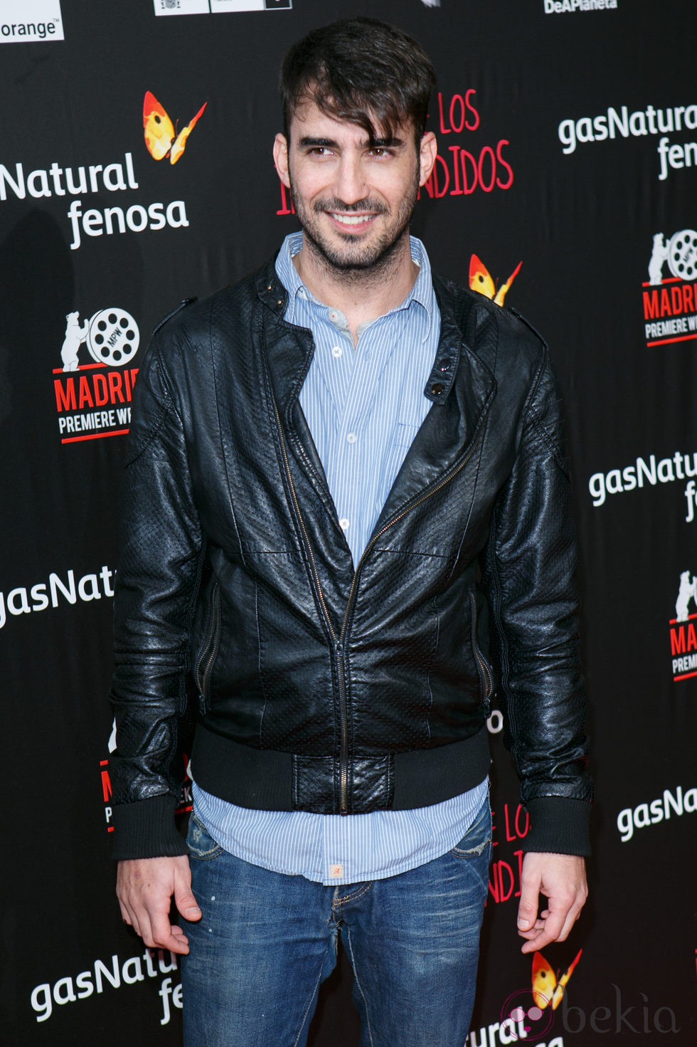 Israel Rodriguez en el estreno de 'El Club de los Incomprendidos'