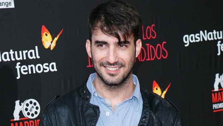 Israel Rodriguez en el estreno de 'El Club de los Incomprendidos'