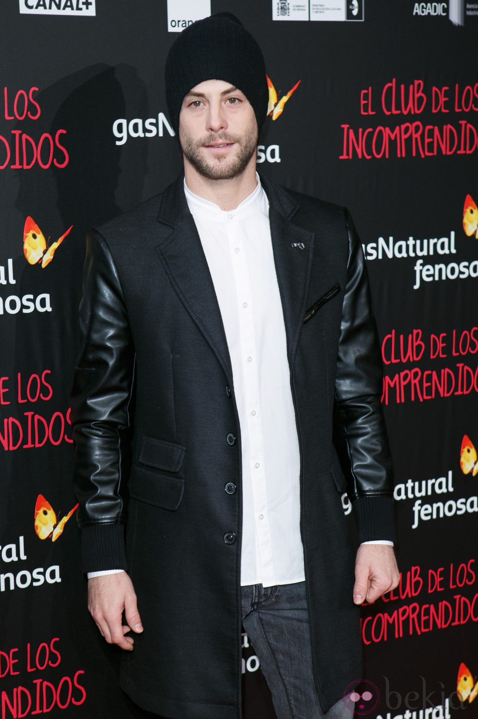 Luis Fernández en el estreno de 'El Club de los Incomprendidos'