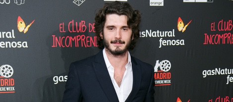 Yon González en el estreno de 'El Club de los Incomprendidos'