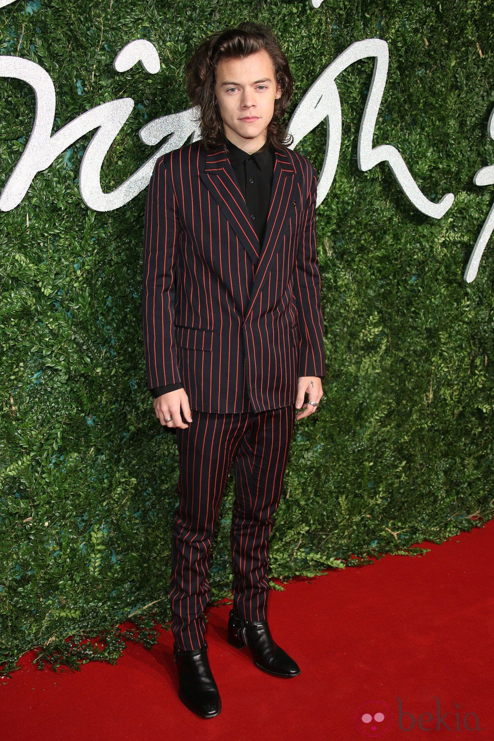 Harry Styles acude a los 'British Fashion Awards 2014' en Londres