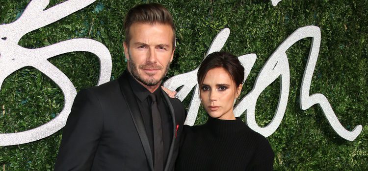 David y Victoria Beckham acuden a los 'British Fashion Awards 2014' en Londres