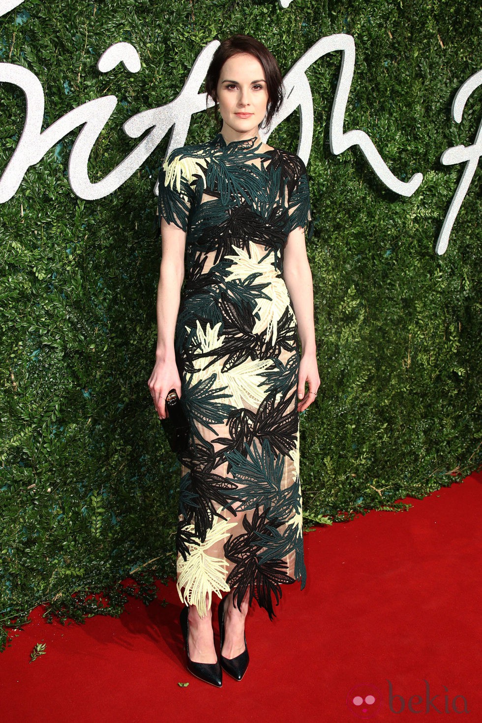 Michelle Dockery acude a los 'British Fashion Awards 2014' en Londres