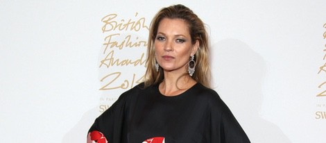 Kate Moss acude a los 'British Fashion Awards 2014' en Londres