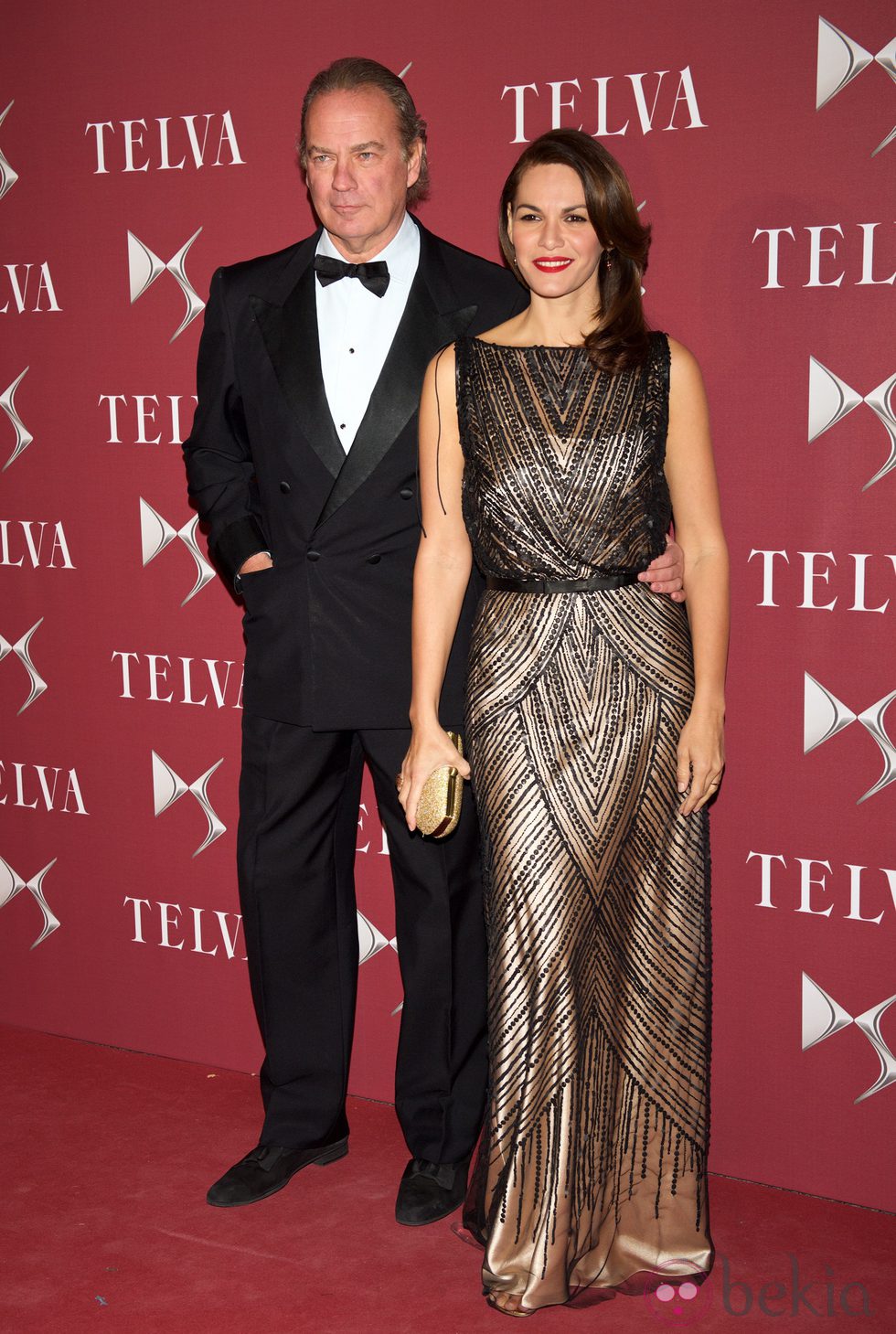 Bertín Osborne y Fabiola Martínez en los Premios T de Telva 2014