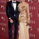 Feliciano López y Alba Carrillo en los Premios T de Telva 2014