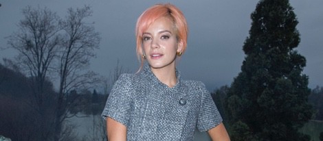 Lilly Allen en el desfile de Chanel en Salzburgo