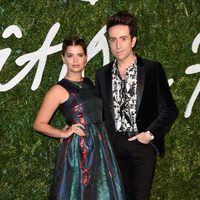 Pixie Geldof y Nick Grimshaw acuden a los 'British Fashion Awards 2014' en Londres