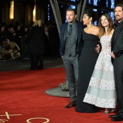 Joel Edgerton, Golshifteh Farahani, Maria Valverde y Christian Bale en el estreno mundial de 'Exodus'