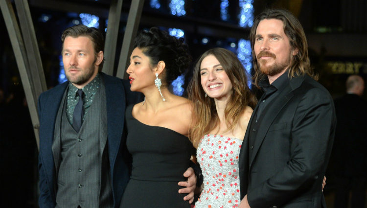 Joel Edgerton, Golshifteh Farahani, Maria Valverde y Christian Bale en el estreno mundial de 'Exodus'