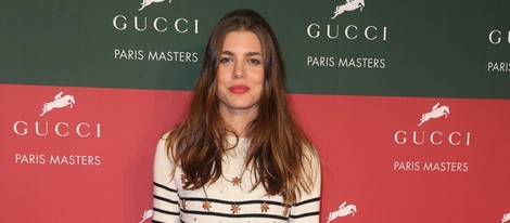 Carlota Casiraghi en el concurso de saltos de París 