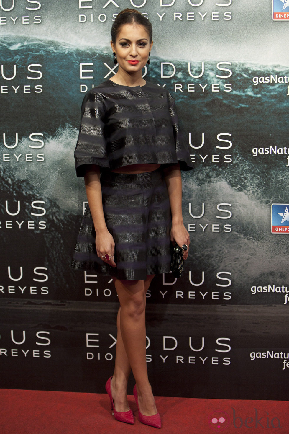 Hiba Abouk en el estreno de 'Exodus' en Madrid