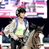 Carlota Casiraghi montando a caballo en el torneo hípico 'Style & Competition' del 'Master Gucci' en París