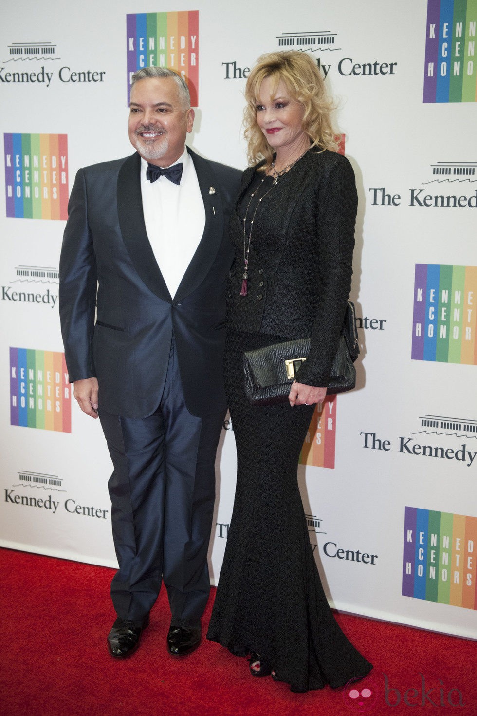 Melanie Griffith y Henry Munoz en la entrega del Premio Kennedy 2014