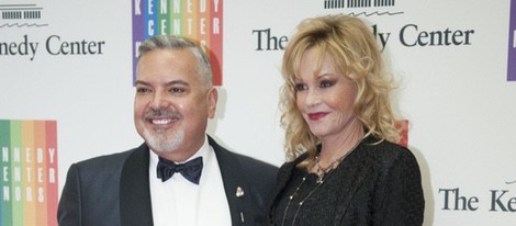 Melanie Griffith y Henry Munoz en la entrega del Premio Kennedy 2014