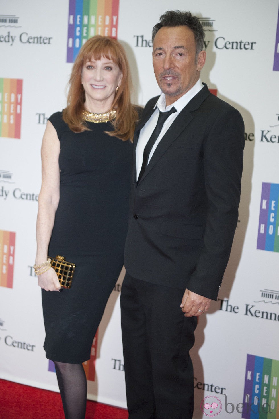 Bruce Springsteen y Patti Scialfa en la entrega del Premio Kennedy 2014