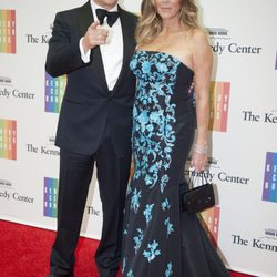 Tom Hanks y Rita Wilson en la entrega del Premio Kennedy 2014