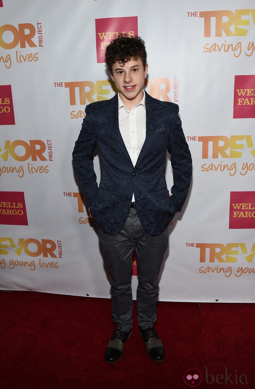 Nolan Gould en la Gala Trevor Live 2014