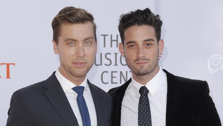 Lance Bass y Michael Turchin en la Dance Gala de Los Angeles