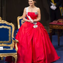 Victoria de Suecia en los Nobel 2014