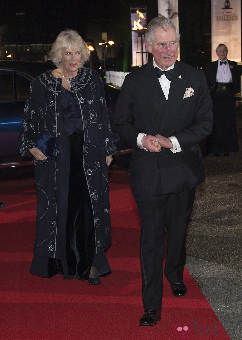 El Príncipe Carlos y Camilla Parker Bowles en la gala Military Awards 2014