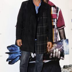 Luis Mottola en el estreno de 'Nacido en Gaza'