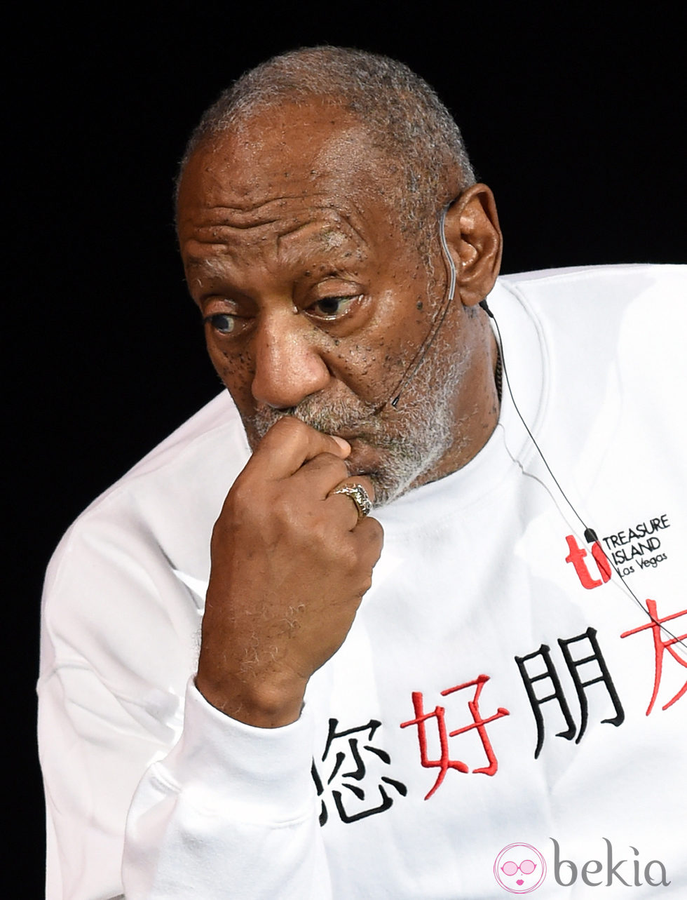 El actor Bill Cosby en el Treasure Island de Las Vegas